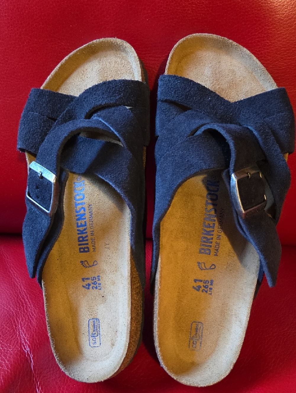 Birkenstock Lugano Soft Footbed Size 41 Regular